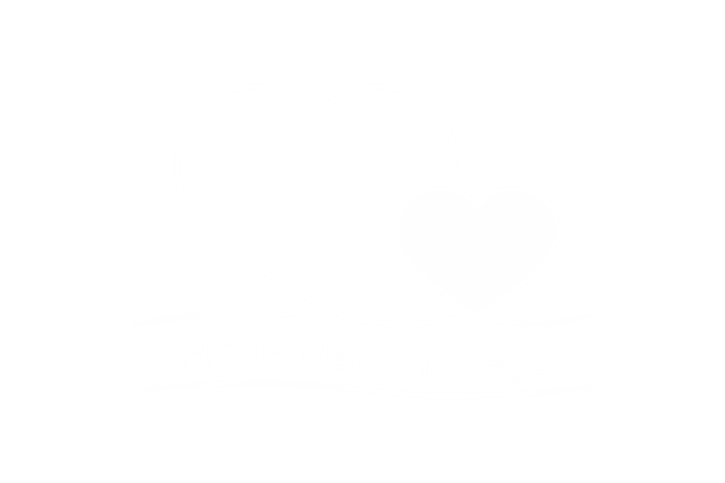 Logo weiß Praxis Herzenswege